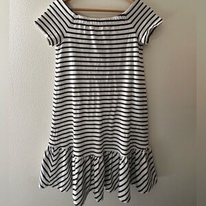 Hatch Black and White Striped Dress